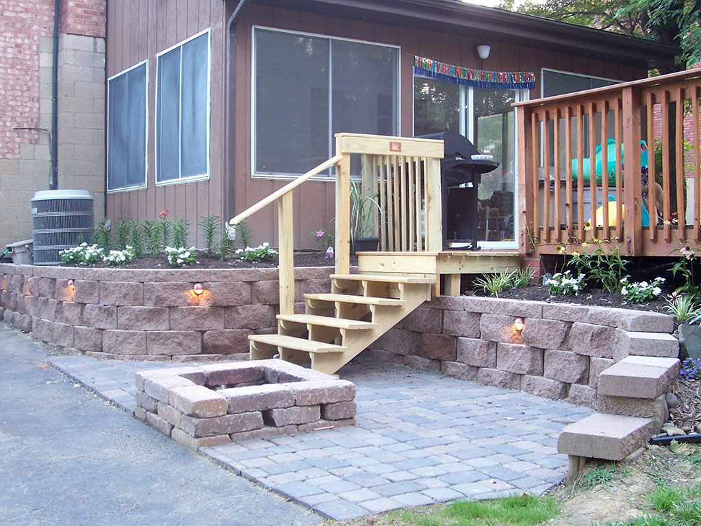 New-look patio and deck